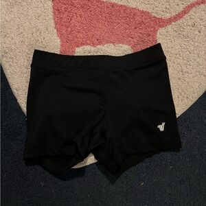 Varsity Women's Black Athletic Shorts